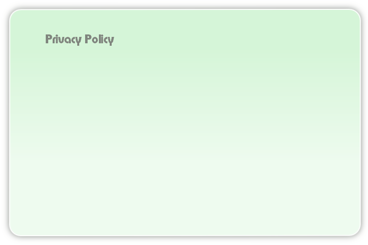Privacy Policy